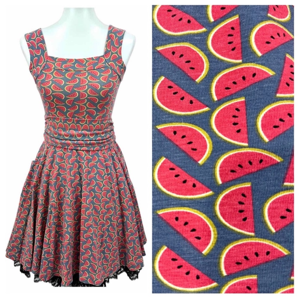 Effie’s Heart Watermelon Dolce Vita Pocket Swing Dress